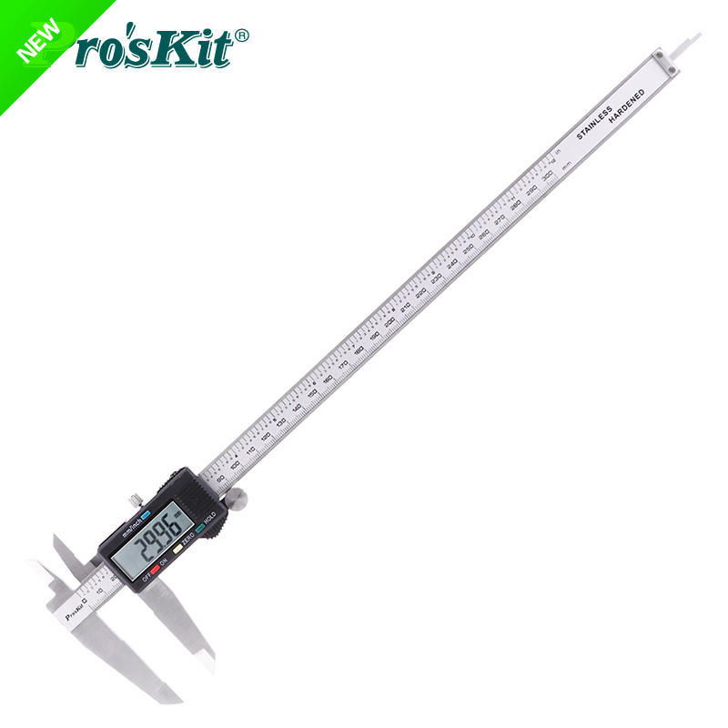 台湾宝工PD-301不锈钢数字型游标卡尺数显高精度工业公英制300mm
