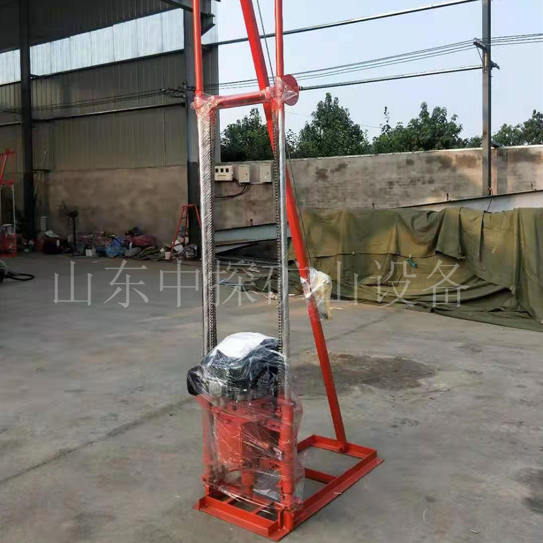 黑龙江大庆供应汽油型轻便钻机 打探物孔灌浆孔设备 小型取样钻机