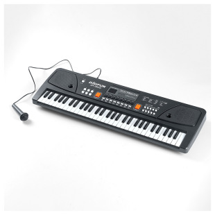 Wholesale children's electronic organ with microphone piano multi-function 61 key 16 tone 5 rhythm with USB/MP3