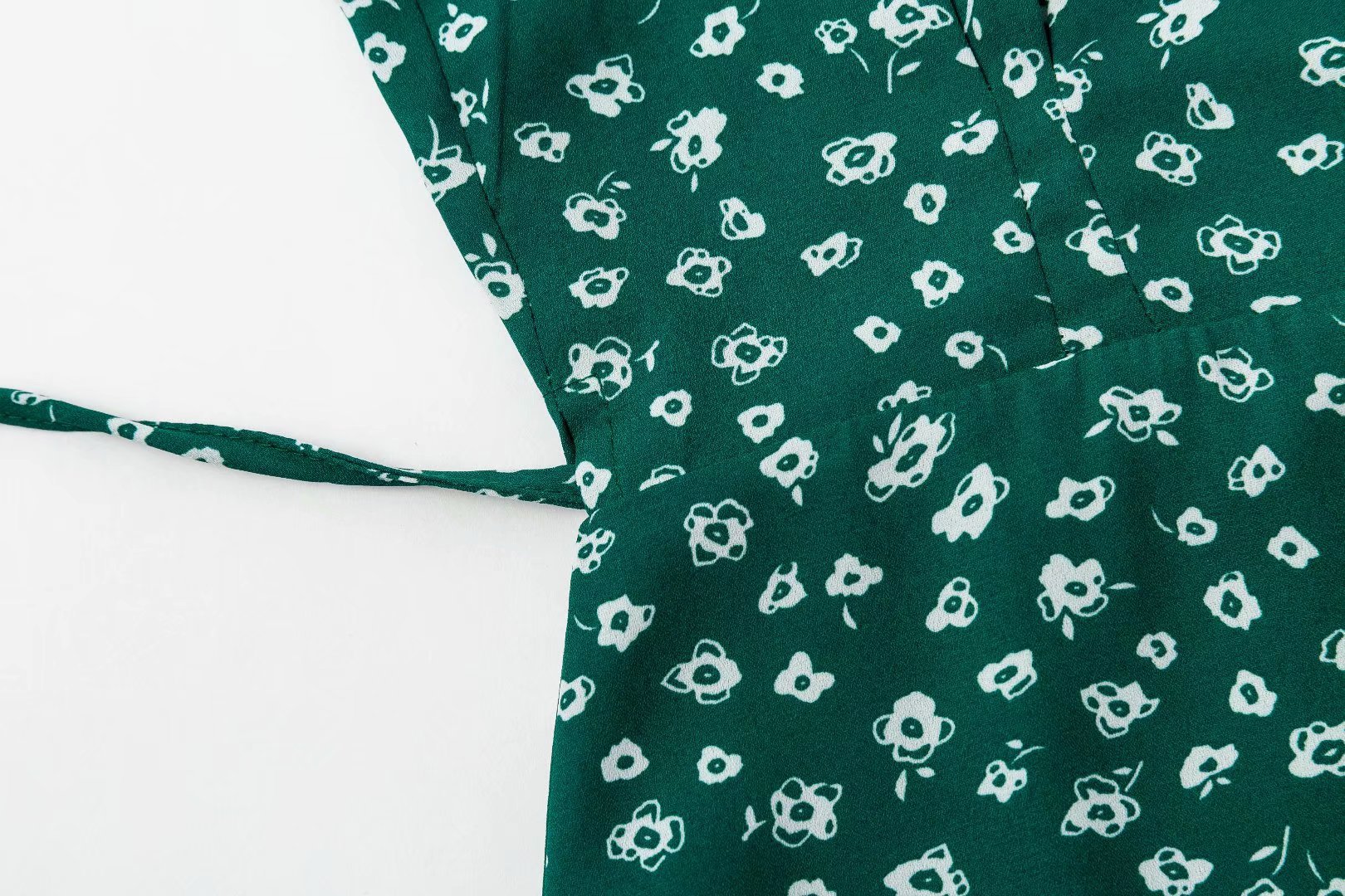 Polyester Fashionskirt(Green-s) NHDS0714-Green-s