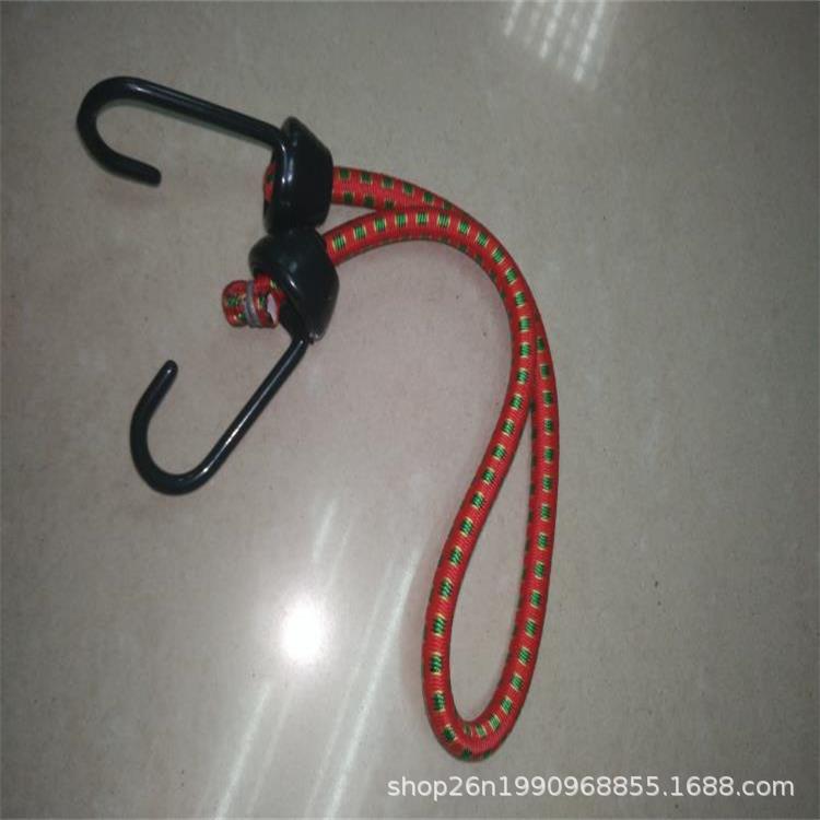 8mm包胶铁钩橡筋行李绳