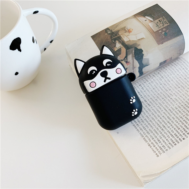 Cute Shiba Inu Silicone Protective Cover For Airpods2 Wholesale Nihaojewelry display picture 10