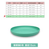 Round plastic flowerpot, increased thickness, suitable for import