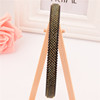 Fashionable headband, drill, Korean style, simple and elegant design