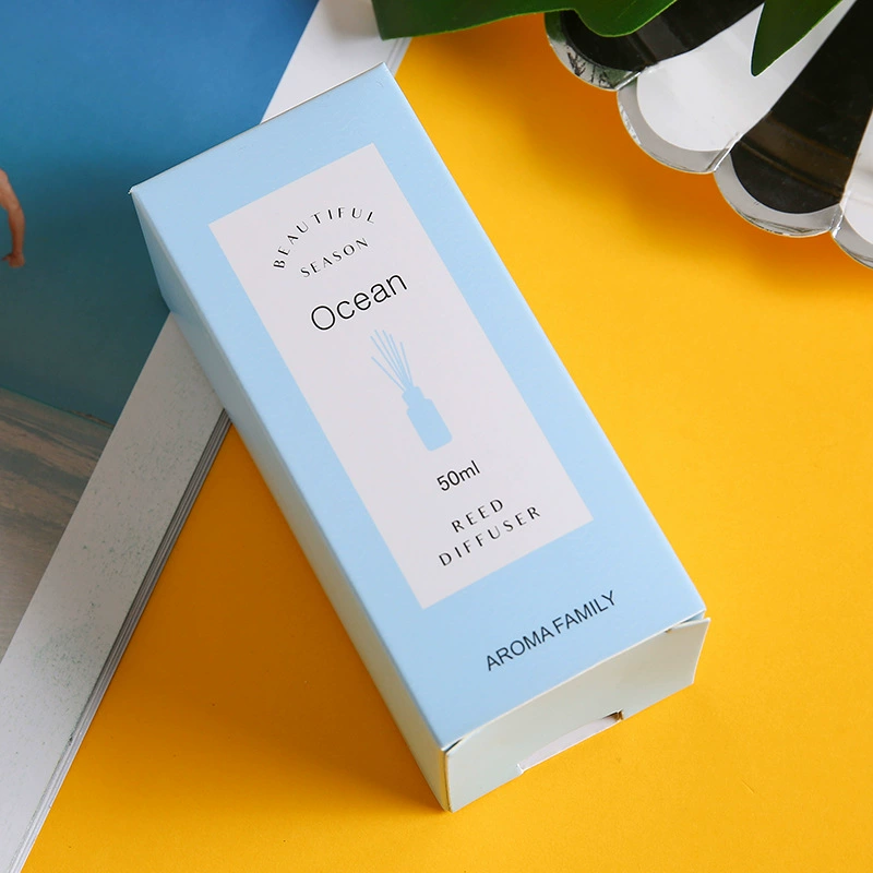 Коробка бытовых ежедневных химических продуктов упаковывая белый картон духи ароматерапия упаковка дизайн коробки изысканный подарок упаковка