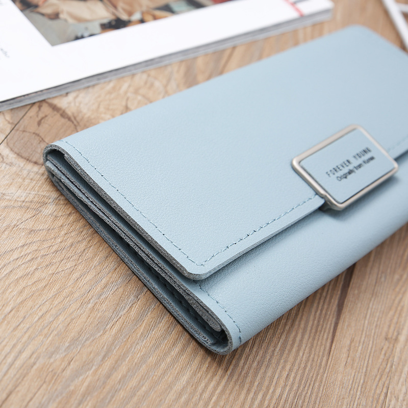 Korean Multi-card Metal Buckle Clutch Wholesale display picture 17