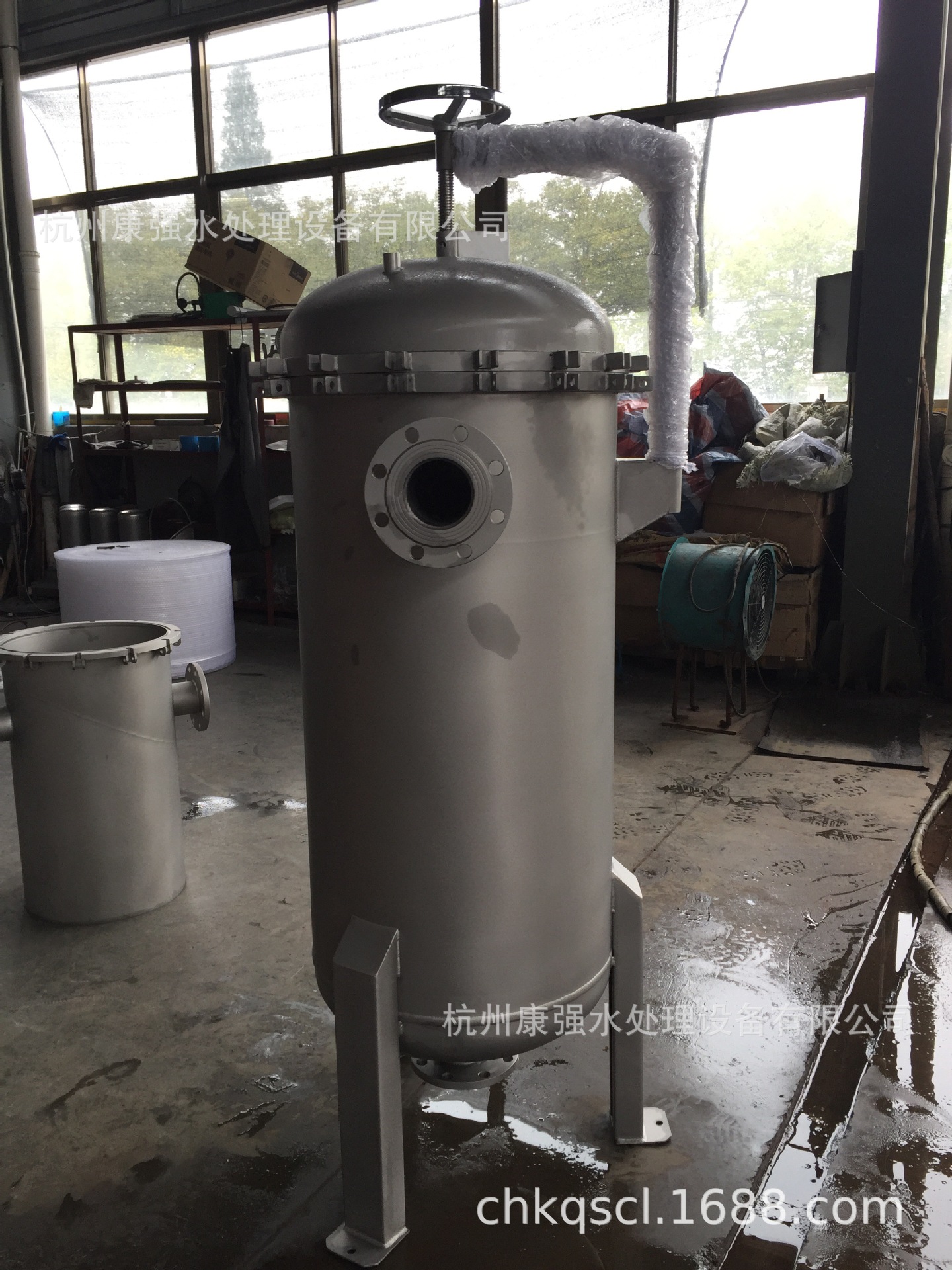 厂家定做 各种规格 2#袋式过滤器 活动法兰带摇臂