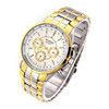 Metal steel belt, men's quartz swiss watch, wholesale