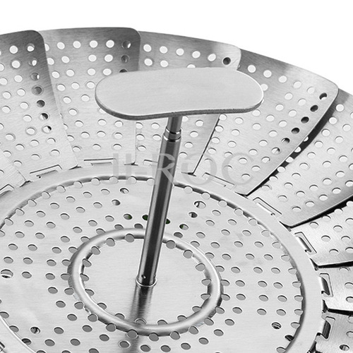 11-inch 9-inch stainless steel folding steamer instant pot stainless steel telescopic steamer multifunctional steaming dish