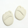 Anti-pain half insoles, silica gel high invisible sandals