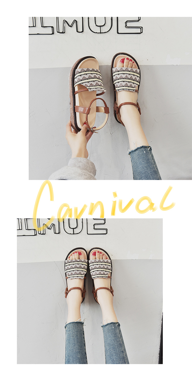 Chaussures été pour femme en Caoutchouc - Ref 3346924 Image 11