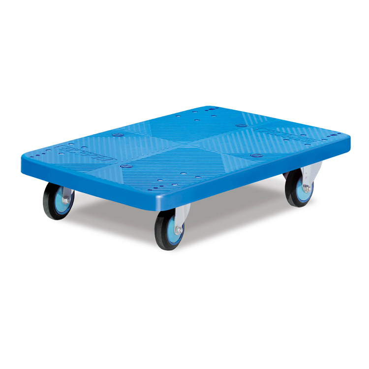 地板车塑料手推车围栏乌龟车 塑料箱工具车周转箱搬运车 现货批发