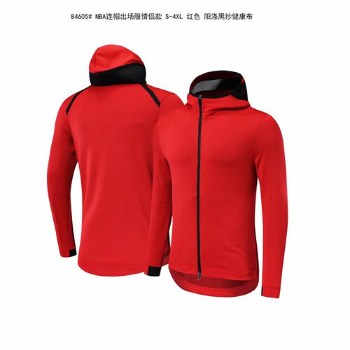New Style Hooded Basketball Uniform Fashion Simple Versatile Jacket Couple Jacket Basketball Training Top