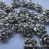 Wholesale supply of antique silver hanging holes roses, hanging holes DIY suspension accessories rose accessories