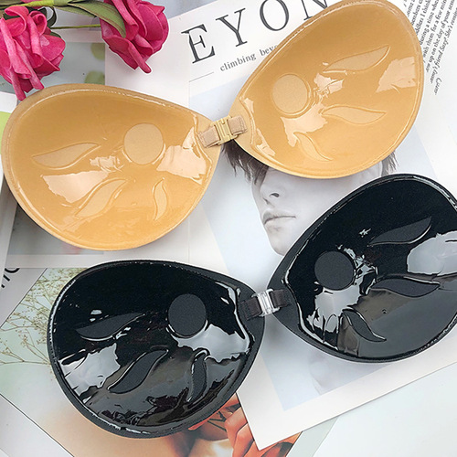 Silicone Bra Pads Invisible Bra for Women Wedding Gown Seamless Non-showing Nude Bra Silicone Lifting Nipple Pads