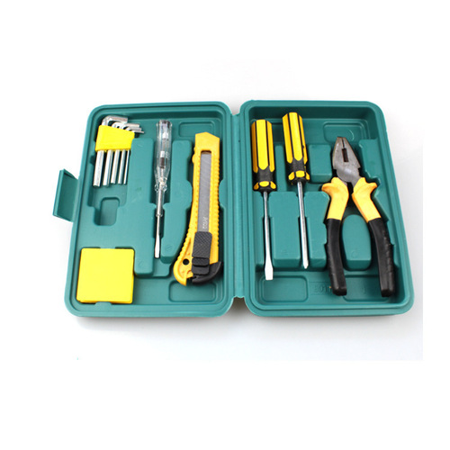 Vehicle Repair Tool Kit A Type 11-piece Emergency Tool Box Combination Set Automotive Hardware Combination Tools