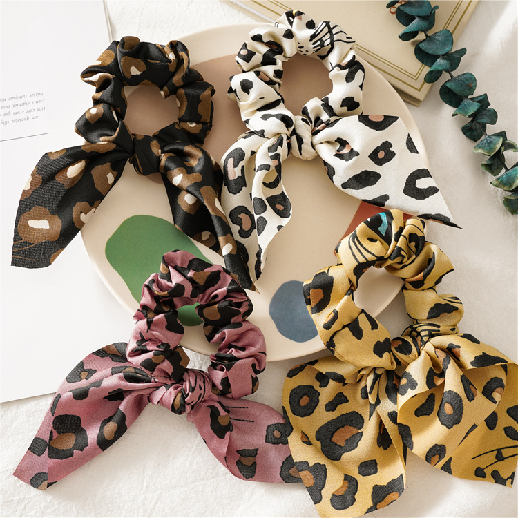 14g Weight Hair Tie Hair Accessories Type 1 Piece Quantity Casual, Holiday, Street Occasion Cloth Material Printing Pattern All Seasons Season Women's Gender Elegant, Lady Style Elegant Lady Women's Printing Cloth Hair Tie 1