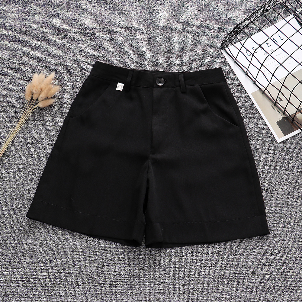 Форма для школьников, шорты, студенческая юбка в складку, штаны