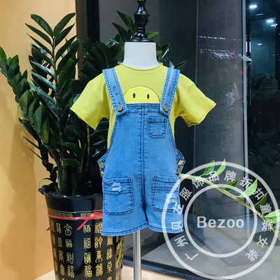 19 new pattern Benny pig Summer wear High-end Big Children's clothing brand discount wholesale Special shop Children's clothing