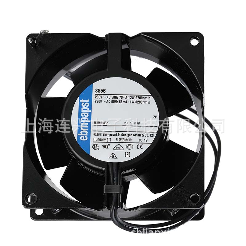 德国ebmpapst依必安派特3656轴向风机交流散热风扇排风散热风机