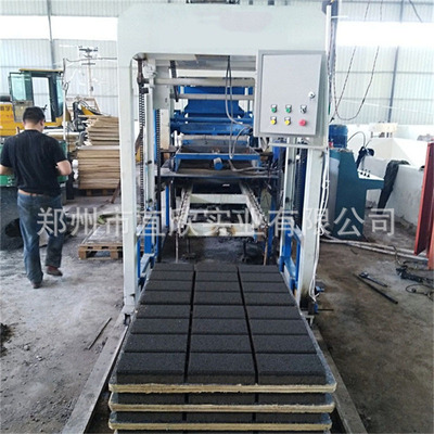 宜欣6-15水泥彩砖机的生产厂家彩砖机 路面砖机设备视频