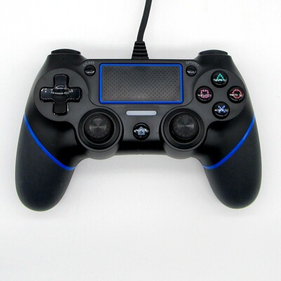 跨境专供PS4有线手柄雪花键PS4游戏配件PS4控制器PS4有线游戏手柄|ms