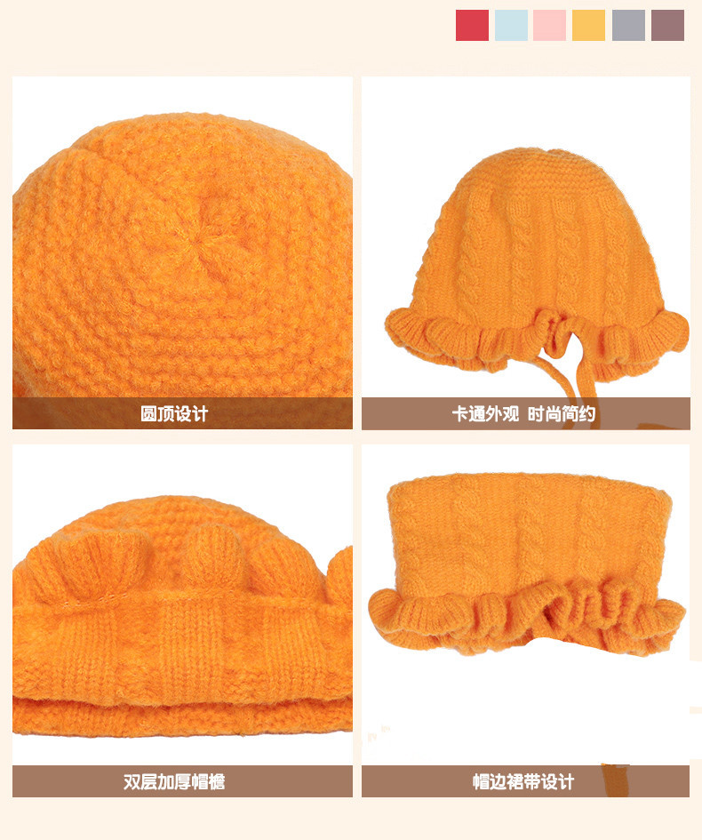 Fashion New Cute Woolen Hat display picture 2