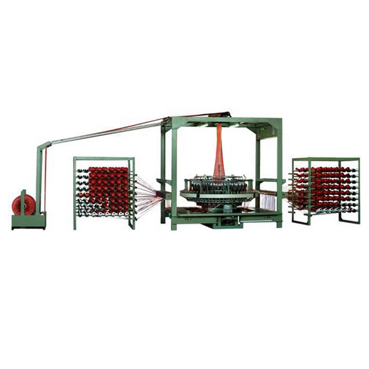 Fábrica de fuente Máquina de trenzado de plástico Máquina de producción de bolsas de malla Máquina de producción de equipos de bolsas de malla Máquina de suministro de línea de producción de bolsas de malla