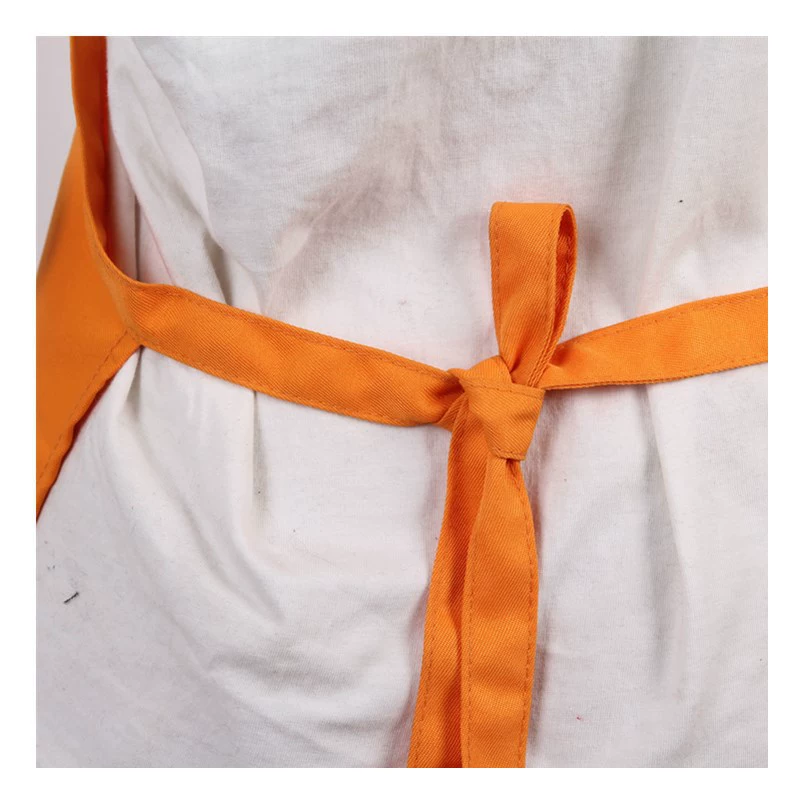 Colored apron, sleeves, scarf, set, custom-made