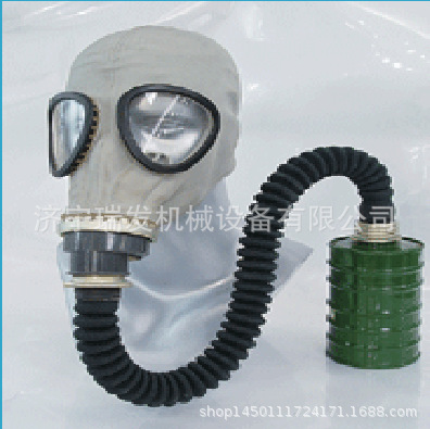 自吸过滤式面具配件头盔式全面罩 防护滤毒罐面罩 质量保证