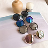 Sunglasses, sun protection cream, retro glasses, 2021 collection, UF-protection, Korean style, internet celebrity