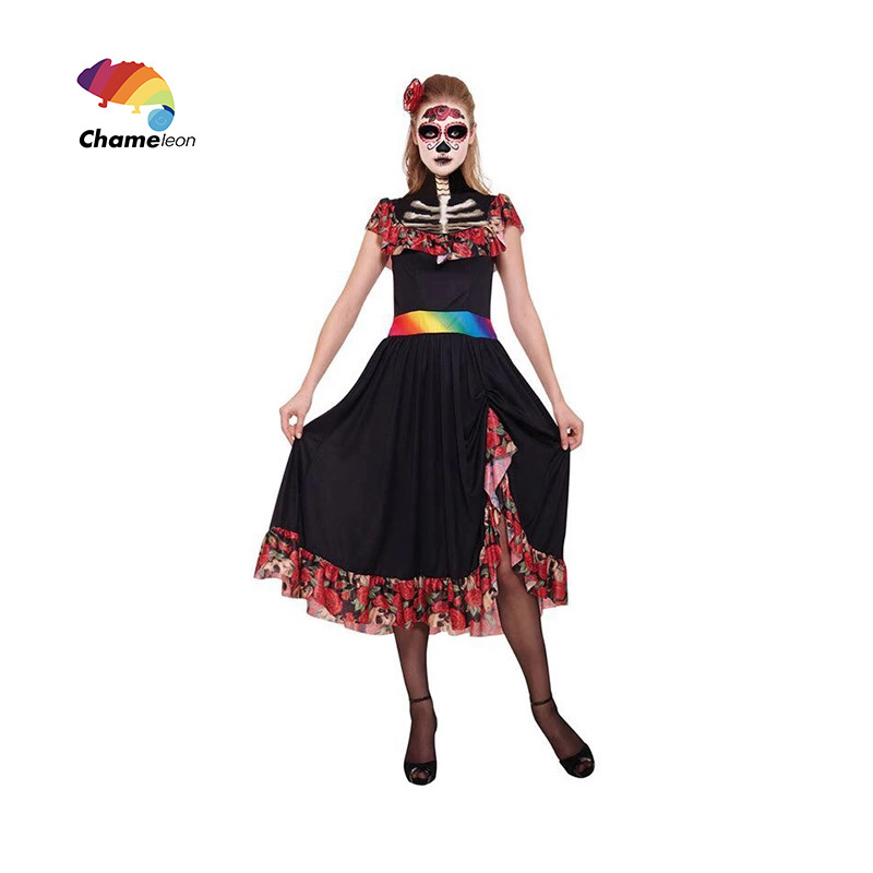 万圣节骷髅女孩8 拷贝