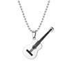 Music guitar, pendant for beloved, fashionable necklace, European style, Birthday gift, factory direct supply