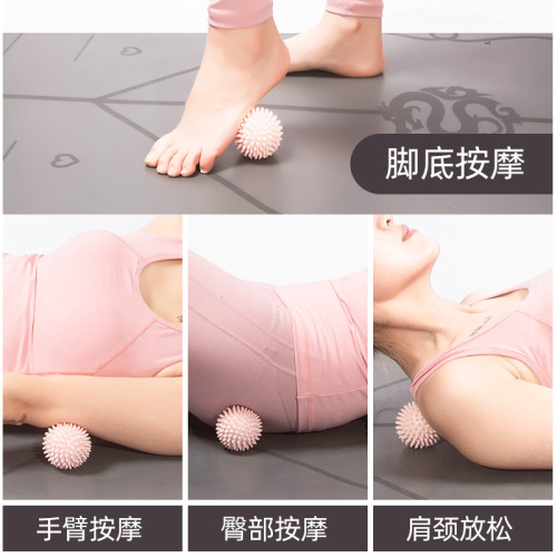 Aimai Massage Ball, Fascial Ball, Fitness Foot Massage Ball, Hockey Point Deep Muscle Relaxation, Sole Hedgehog Ball