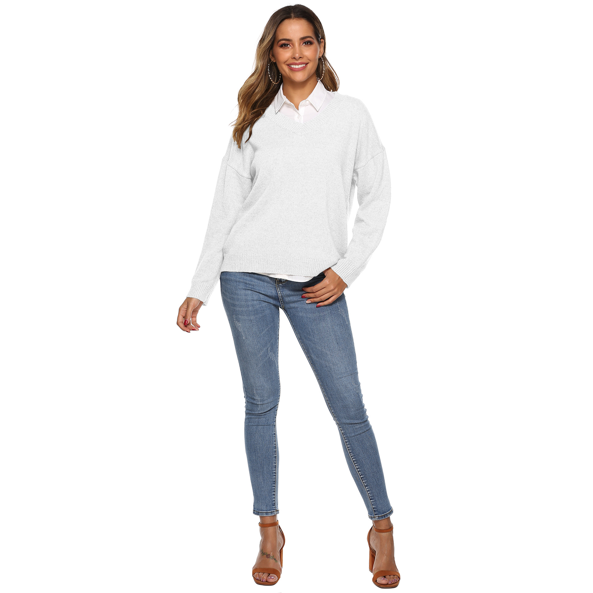 Pull femme en Fibre de polyester Polyester  - Ref 3414227 Image 70