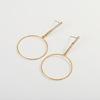 Long fashionable universal earrings, Korean style, European style