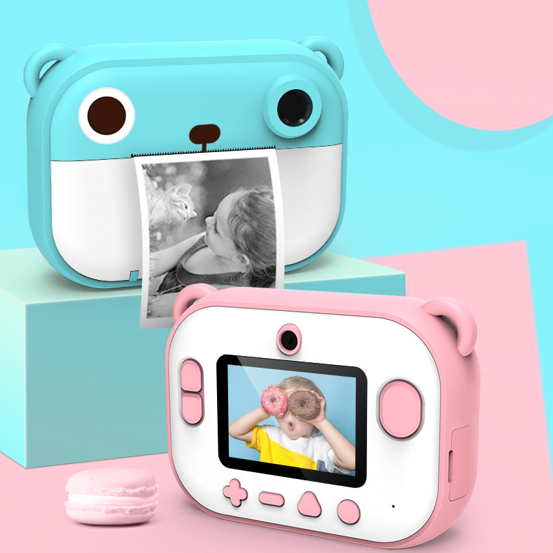 printable Polaroid children's camera, thermal digital camera, cartoon polaroid camera