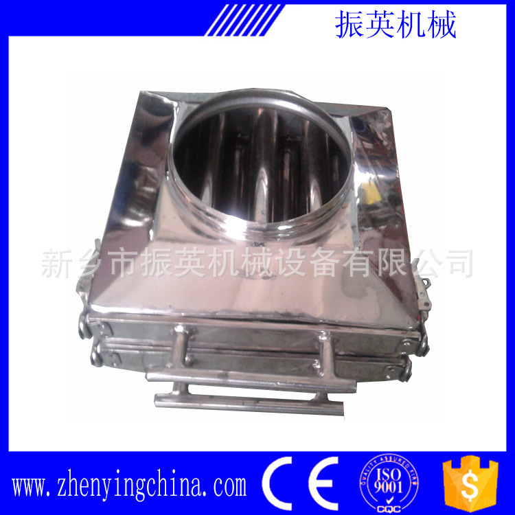 液体管道除铁器管道式粉料除铁器除铁精度高清理简便