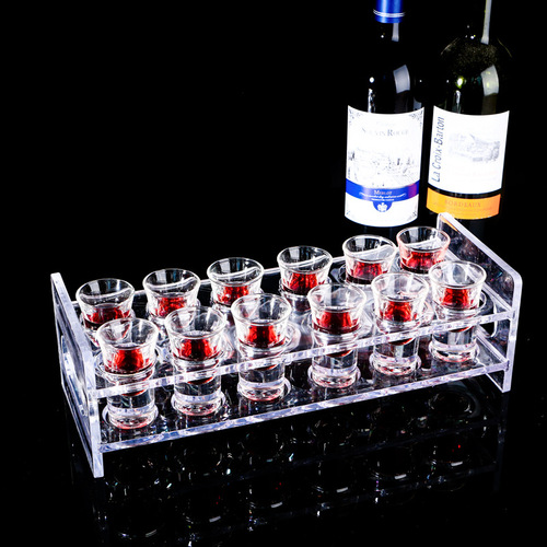 Bullet cup cup holder white wine cup shot cup swallow cup sip cup B52 set acrylic cup holder