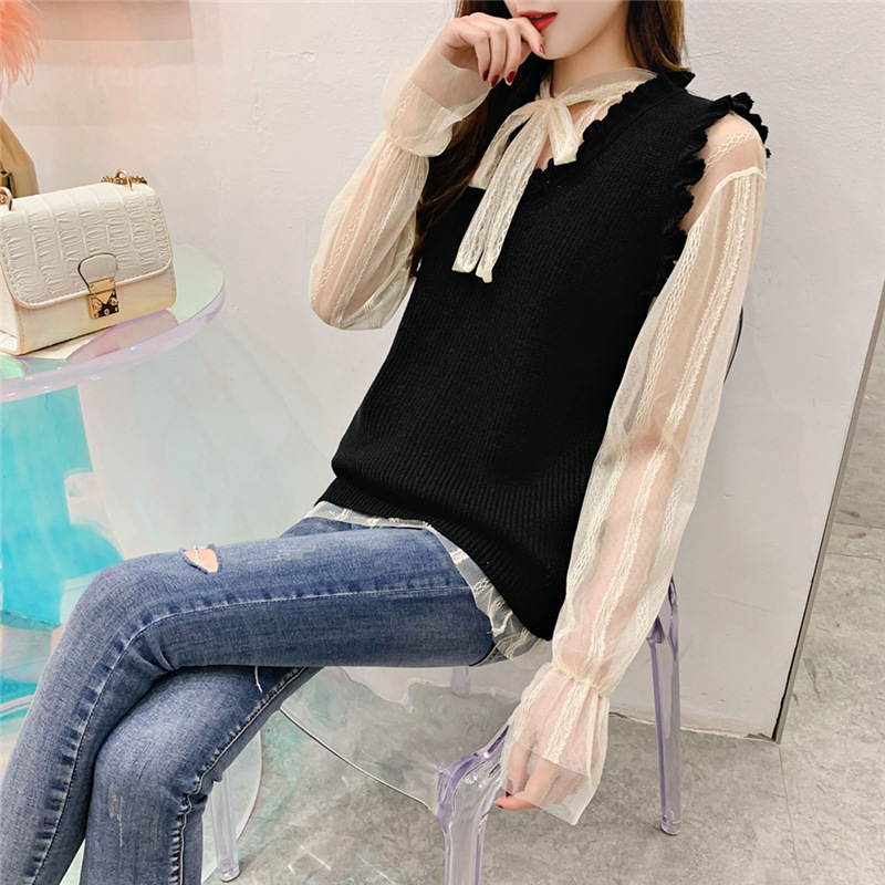 Gilet femme en Tricot - Ref 3317152 Image 24