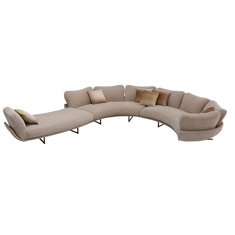 Songlan Italian Shaped Sofa Designer Creative Hotel Sofa Simple Modern Minimalist Fabric Sofa Combination