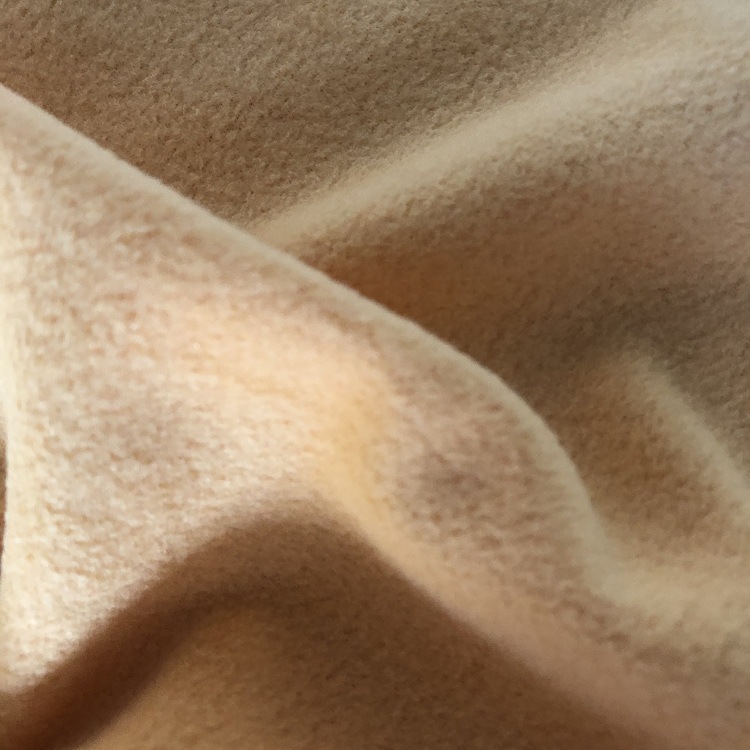 GRS环保认证纱线 100%再生涤纶摇粒绒 户外运动保暖服装内衬面料