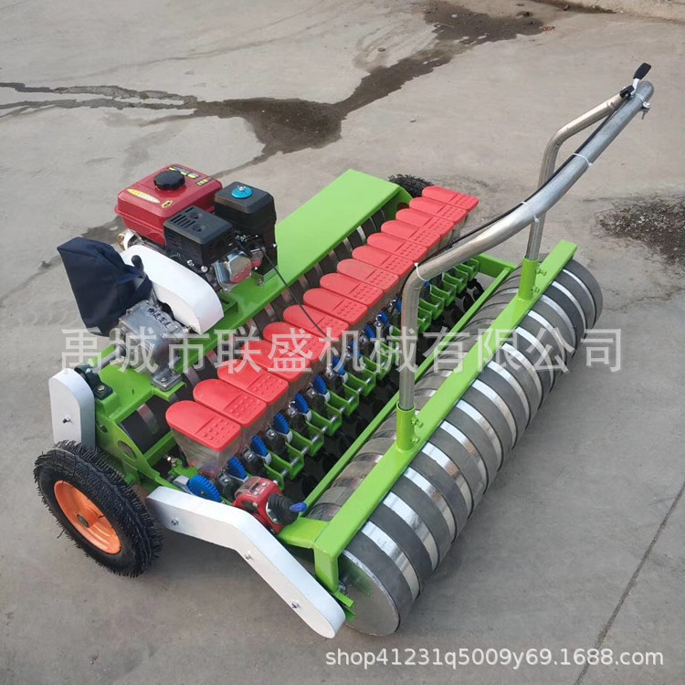 电动手推大棚蔬菜播种机韩式新款小粒精播种机点播机油菜香菜播种