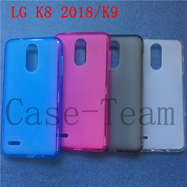 Suitable for LG K8 2018 European version mobile phone case transparent protective case LG K9 mobile phone case frosted pudding case Suitable for LG K8 2018 European version mobile phone case transparent protective case LG K9 mobile phone case frosted pudding case