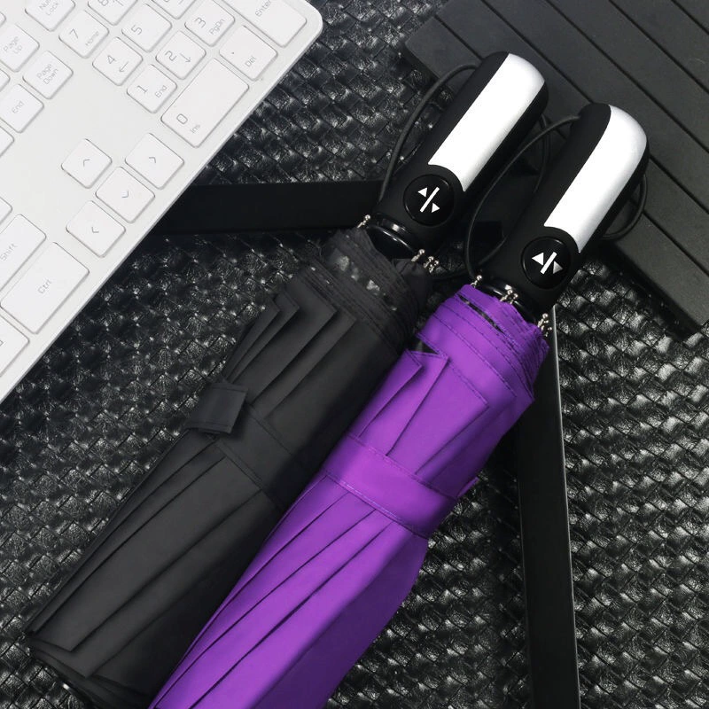 Automatic Solar Umbrella, UV Sun Protection, Fully Automatic Foldable, 8 or 10 Ribs