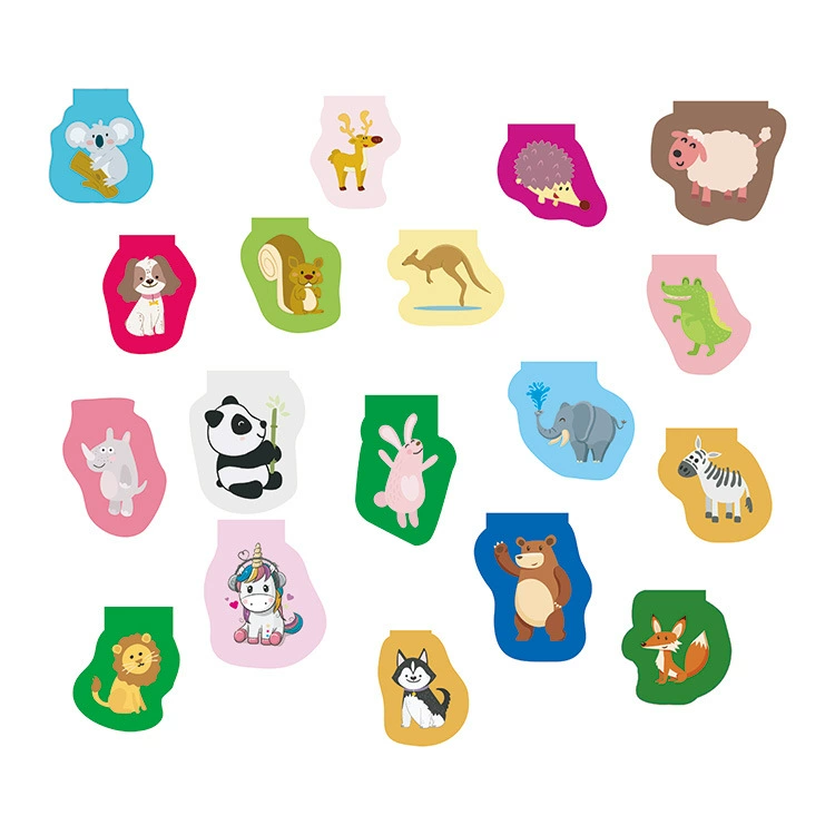 Amazon hot selling magnetic bookmarks for animal plants cute cartoon book signing free design