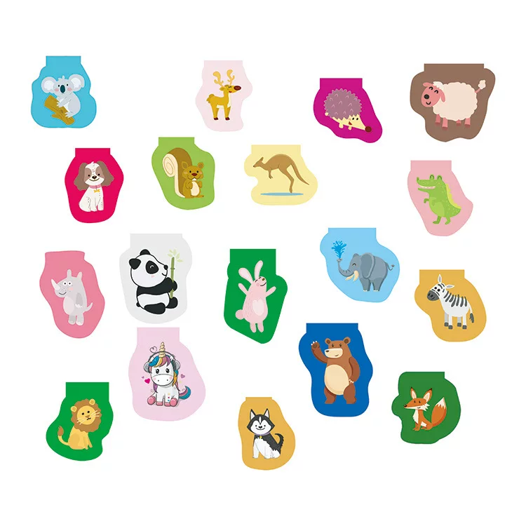 Amazon hot selling magnetic bookmarks for animal plants cute cartoon book signing free design
