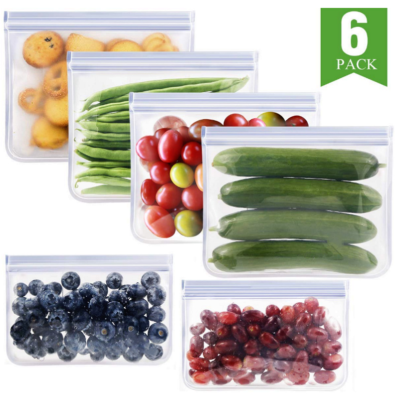 Eenvoudige Stijl Transparant Polyvinylalcohol Vershoudzak 1000 display picture 1