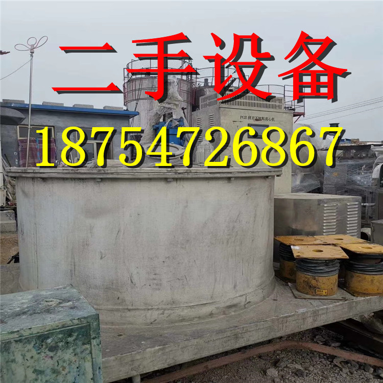 出售二手PGZ平板衬塑刮刀下卸料离心机