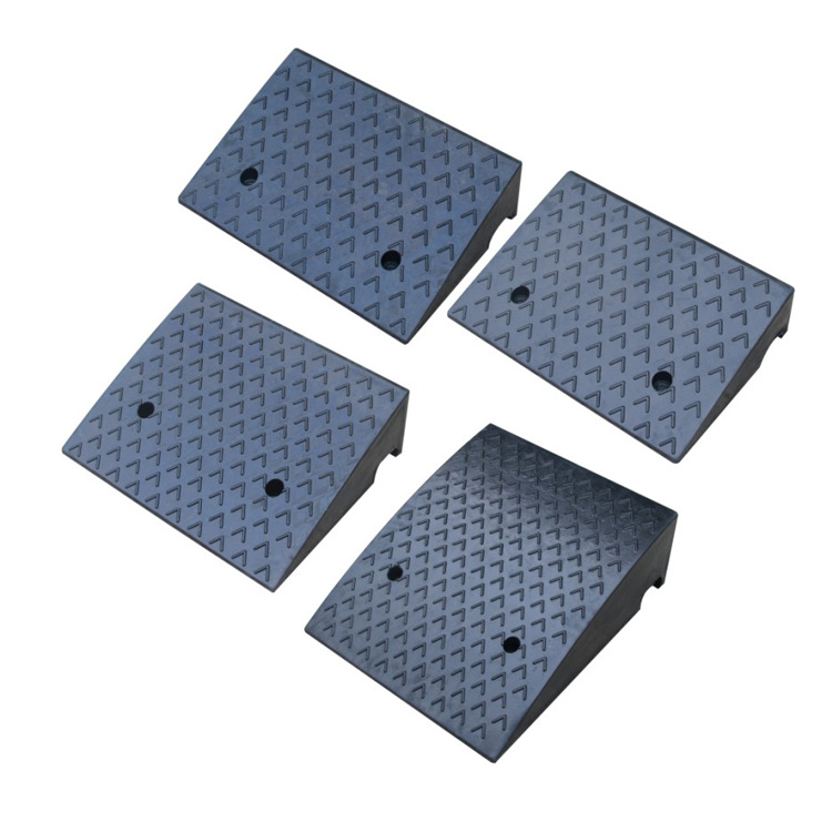 手提橡胶路沿坡450*210*75随车携带阶梯垫梯台阶坡交通设施减速带